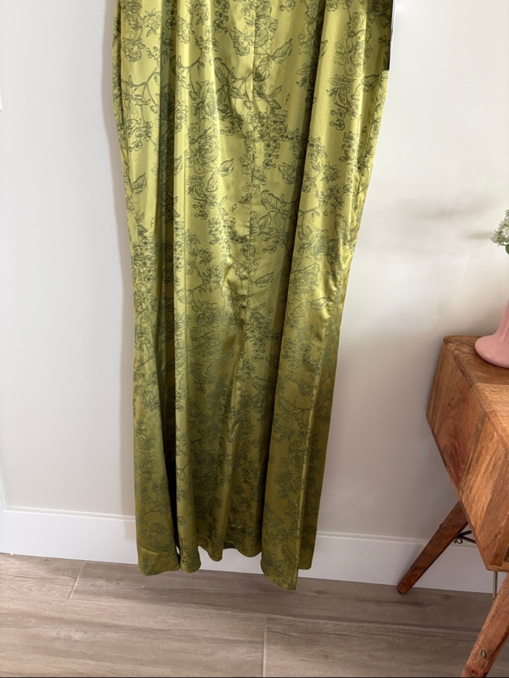 NWT Azazie Leah Moss Navy Gown - Picture 11 of 13